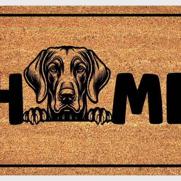 Weimaraner Dog Home Door Mat No.2 - Weimaraner Welcome Mat - 3 Sizes