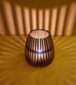 Laser Cut Wooden Tealight Holder, Handmade Plywood Lantern, Hygge Home Décor - Image 4