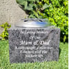 Roseb Memorial Vase Cemetery vase Grave ornament Grave Rosebowl Granite rosebowl