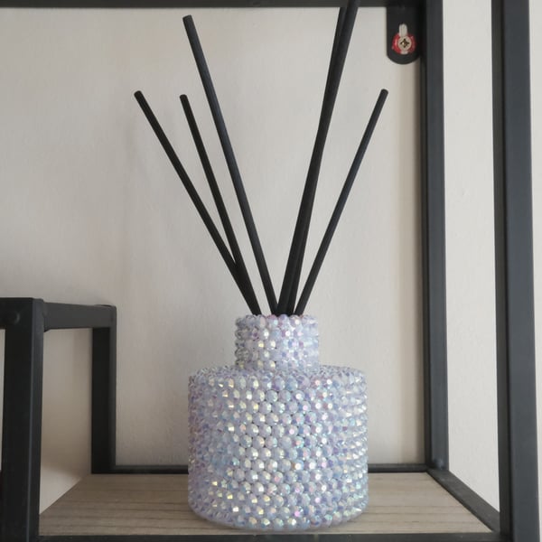 Rhinestone Glass Reed Diffuser - Folksy