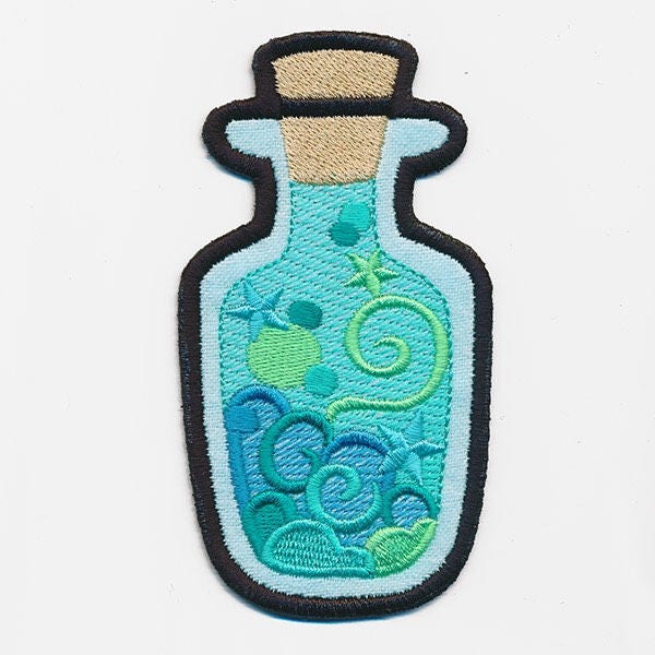 Magic Bottle Embroidered patch for jackets sweatshirts bags & more