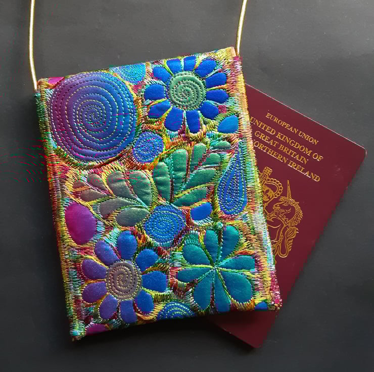 Passport Holder Necklace Folksy