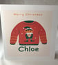 Personalised Christmas cards, name on Christmas, personal Christmas cards, - Image 3