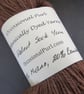 100g Walnut Brown Natural Dye Sock Yarn - Image 2