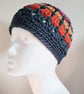 CLEARANCE LINE Granny Square Crochet Bolero Waistcoat and Beanie Set - Image 3