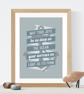 Nautical Quote Print - Image 1