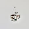 'Hot Chocolate Mug' - Hanging Decoration