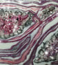 Pink, purple geode resin art - Image 6