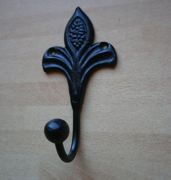 Coat  Hook..............................Wrought Iron (Forged Steel) Hand Crafted