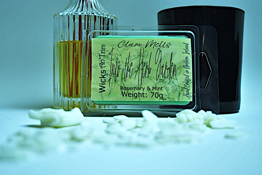 Into the Herb Garden Highly Fragranced Soy Wax Melt Hand Poured SnapBar