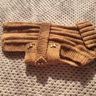 Patterned Tan dog coat 