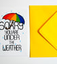 Sorry You Are Under The Weather Get Wll Soon Card, Empathy Card - Image 3