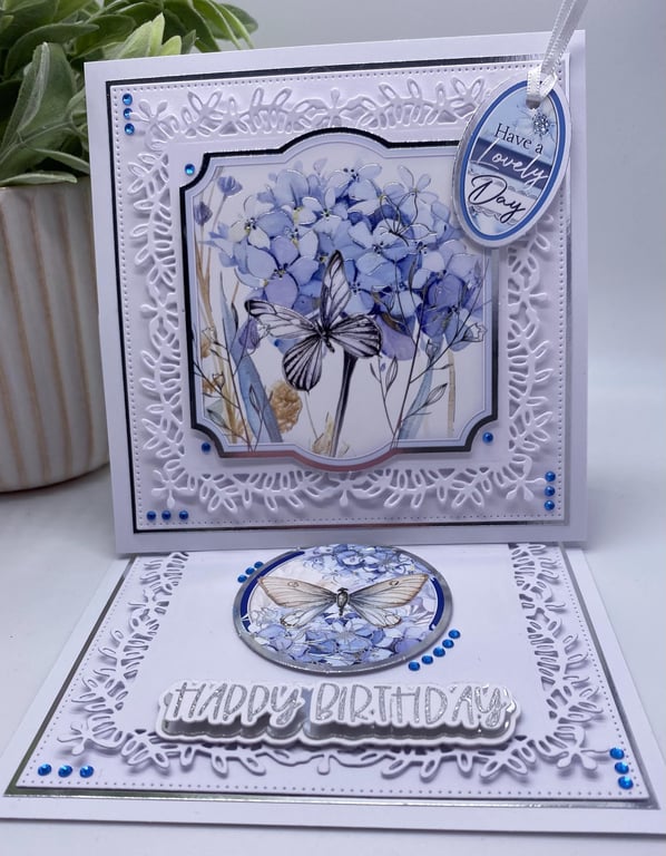 Personalised Luxury easel style Birthday card