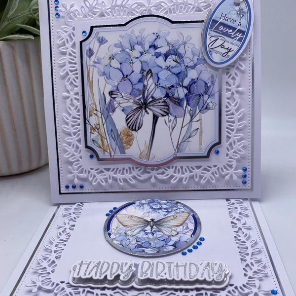 Personalised Luxury easel style Birthday card