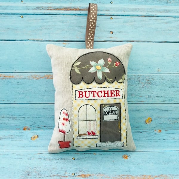 Butchers Shop Linen Lavender Bags