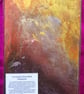 Hand decorated encaustic (melted wax) A5 lined notebook - Image 2