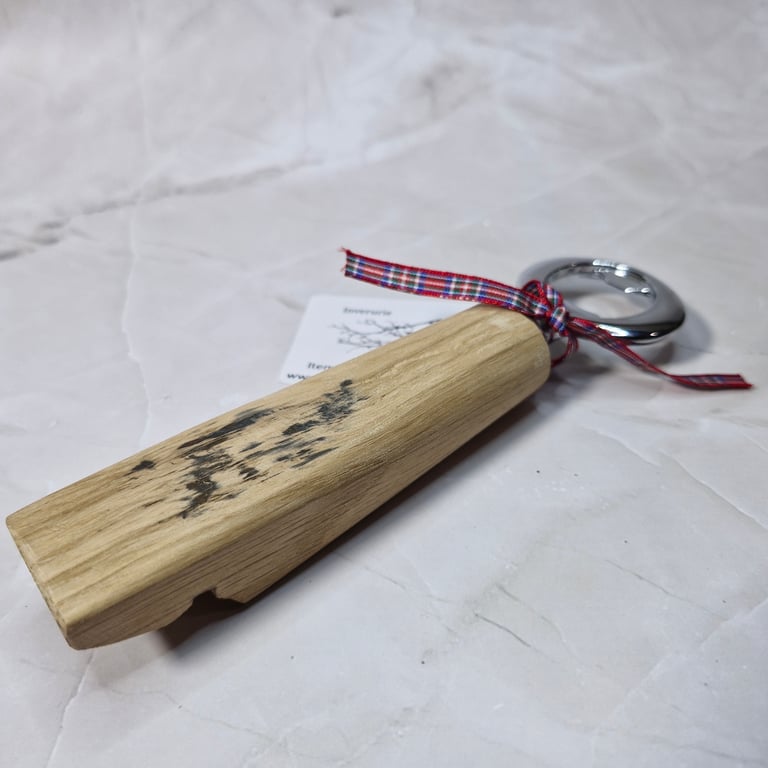 Whiskey Barrel Stave Bottle Opener