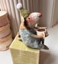 Henry a whimsical spun cotton mouse - Image 1