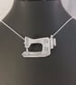 Sterling Silver Sewing Machine Necklace (SKU130625) - Image 2