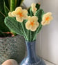 Crochet primroses. Primrose bouquet - Image 2