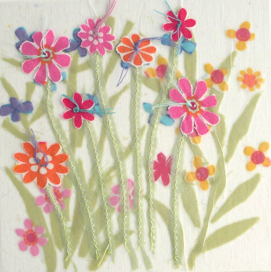 Mothers Day Flower Blossom canvas