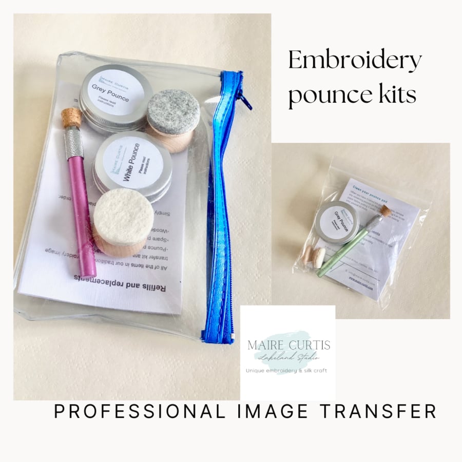 Hand Crafted Prick and Pounce Image Transfer kit