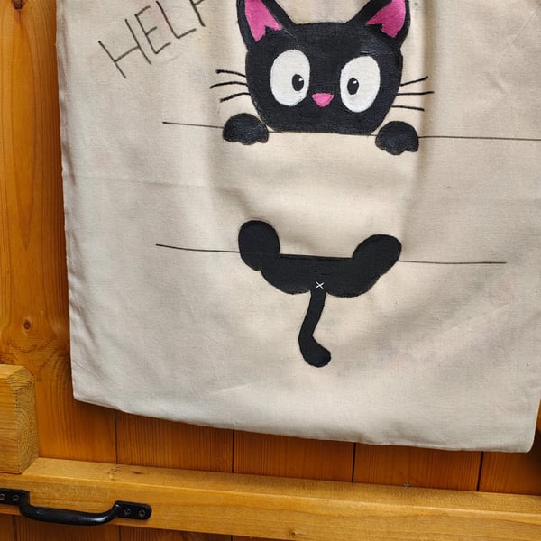 Hand painted tote bags 