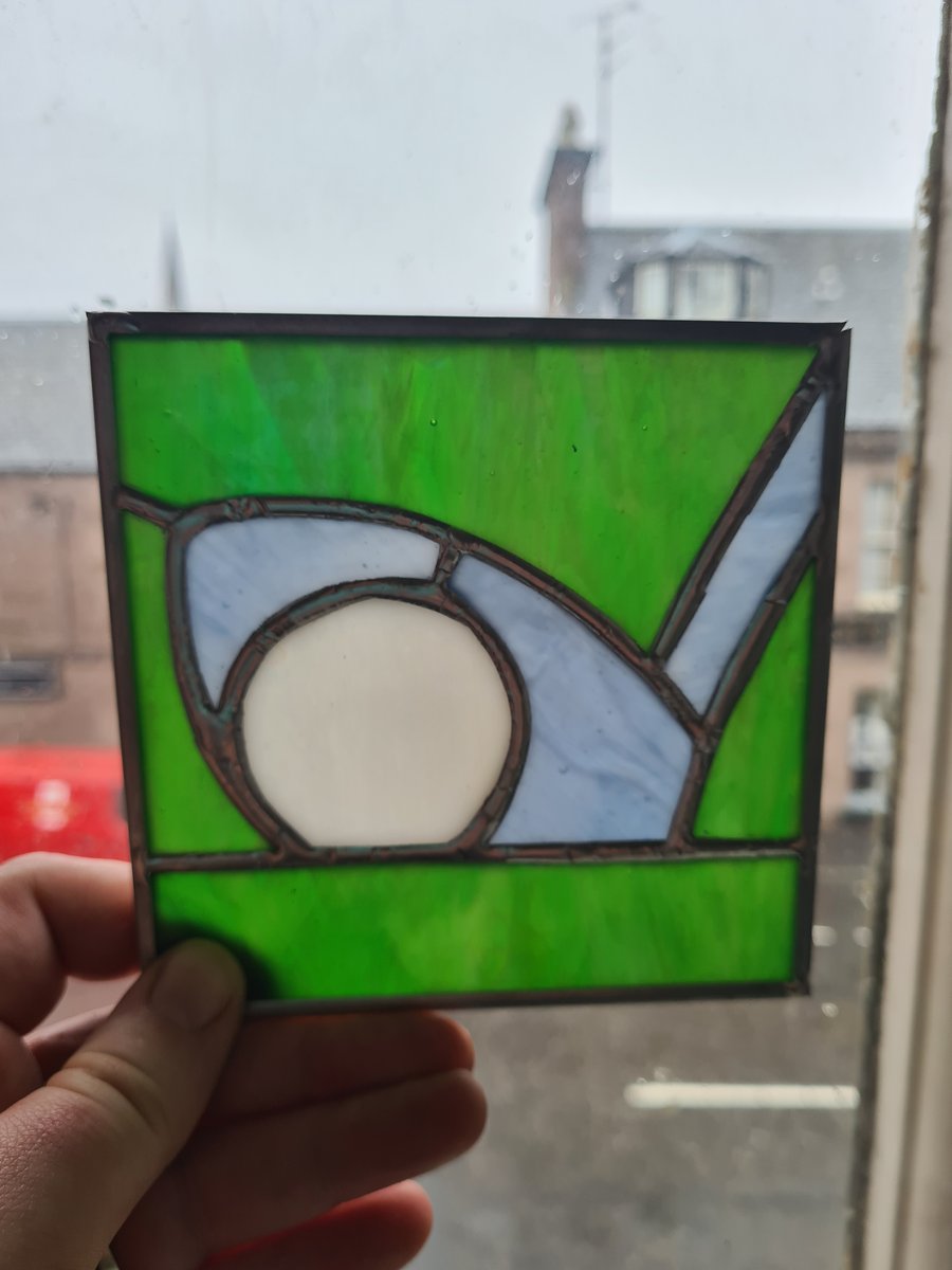 In the rough- Stained Glass