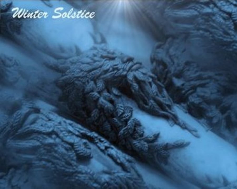 Winter Solstice - Yule greeting card