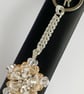 Handbag Charm, Golden & Clear Crystal Star with a Chainmaille Chain and Keyring - Image 8