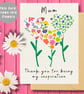 Plantable Mother's Day Card Card, Wildflower Seed Paper, Ecofriendly