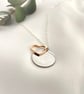 Mother Of The Bride Groom Maid of Honour Bridesmaid Personalised Necklace - Image 2