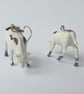 Eating Cow Earrings - Upcycled Vintage Toys - Image 2