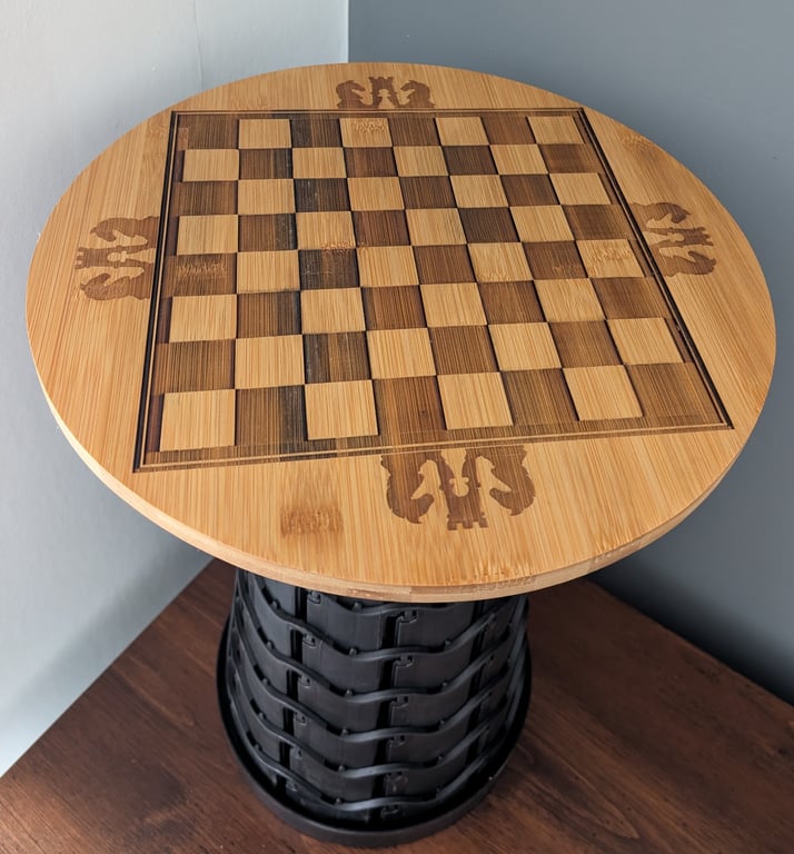 Folding Table Chess Table Drafts Table