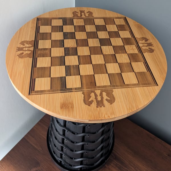 Folding Table Chess Table Drafts Table