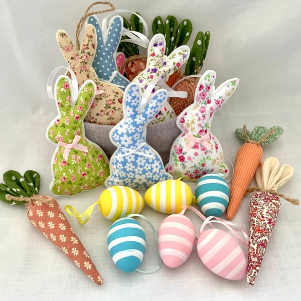 Easter Bunny Decoration, Hanging Bunny, Easter Decor