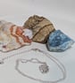 Fine Silver Leaf Pendant - Image 1