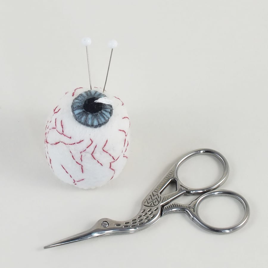 Halloween Eye Pin Cushion