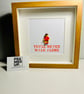 LIVERPOOL FC - FRAMED CUSTOM LEGO MINIFIGURE - FOOTBALL