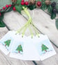 Christmas Tree Gift Tags - set of 4 tags - Image 2