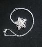 Chain mail snowflake pendant - Image 1