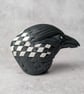 'Hailgrim', a black porcelain crow idol. - Image 7