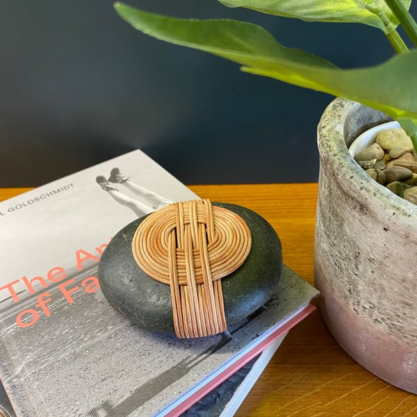 Wrapped Meditation Stone Rock