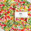 Flora Watercolour tea towel 