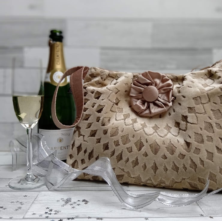 Wine coloured deals clutch bag