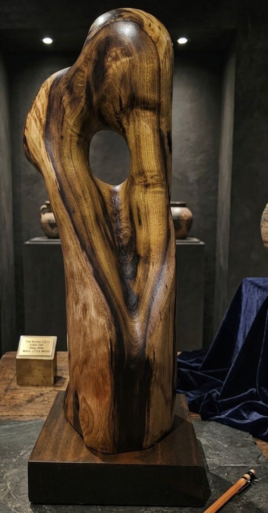 Flicker Laburnum sculpture 