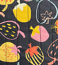 Colourful Strawberry Print Quilted Fabric Book Sleeve - Paperback Size  - Image 3