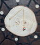 Mushroom skull and earring set - Image 2