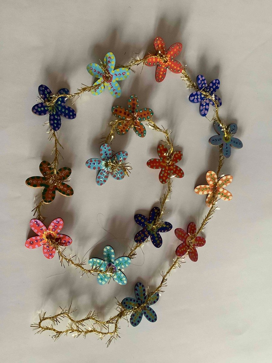 Pretty flower mobile