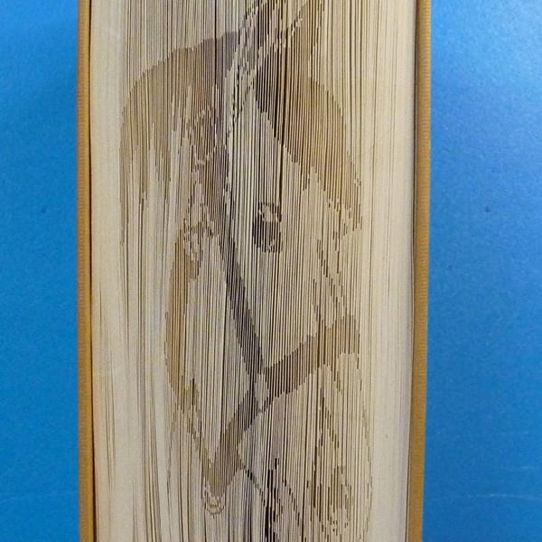 Horse Face SHADOW CUT & FOLD Book Folding Pattern - EMAILED PDF PATTERN